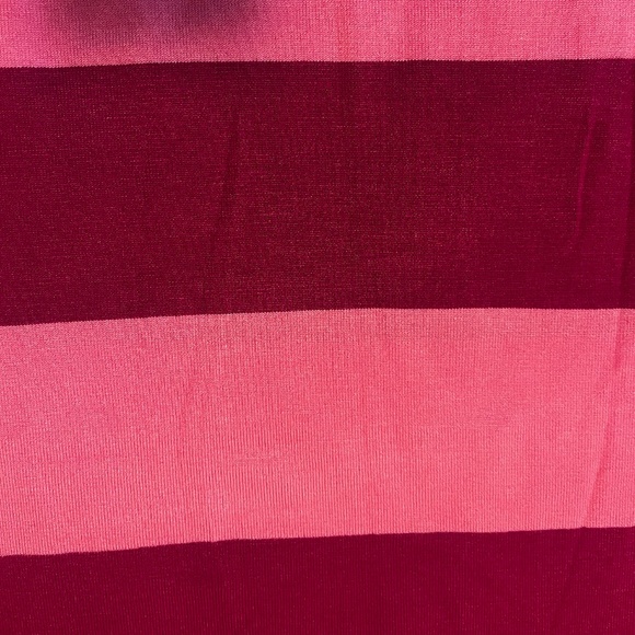 Pink and fuchsia block-stripe long sleeve sweater NWT - Picture 3 of 6